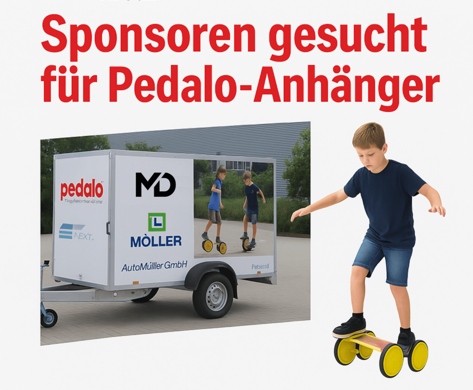 Pedalo-Anhänger